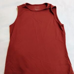 Adrienne Vittadini Women's Brick Red Tank Top